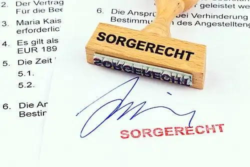 Sorgerechtsverfügung