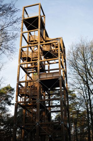 Stolze 36 Meter hoch: das Wald-Hochhaus